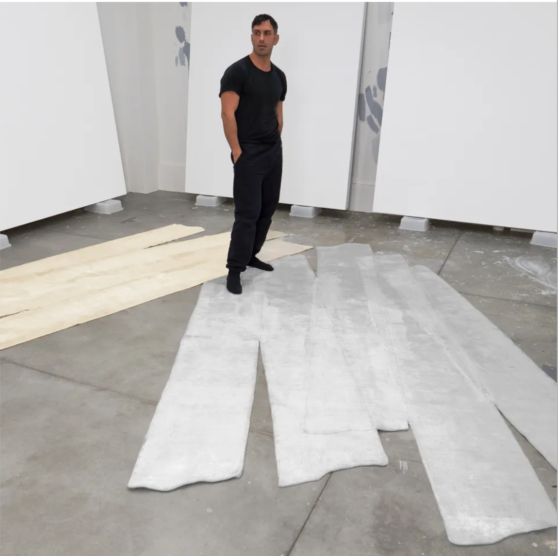 Jwan Yosef and his art rugs, Rima Suqi, Architectural Digest
