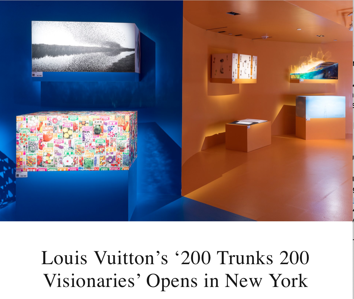 Louis Vuitton in Barneys New York, Rima Suqi