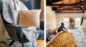 Portrait of felt maker Kristin Colombano