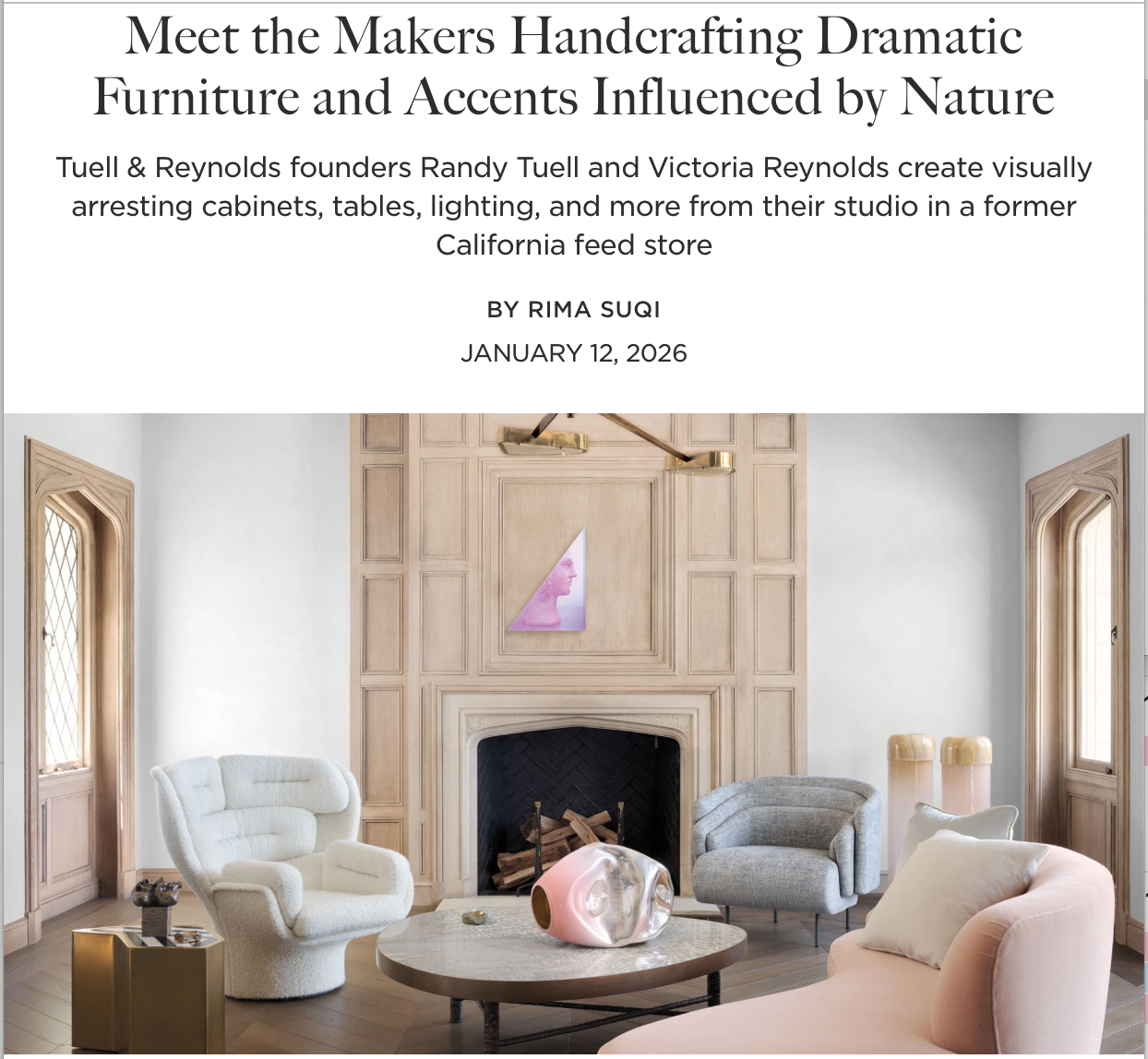 Tuell and Reynolds maker profile/Galerie