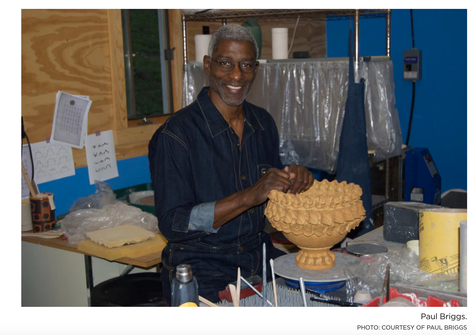 Paul Briggs maker profile/Galerie Magazine