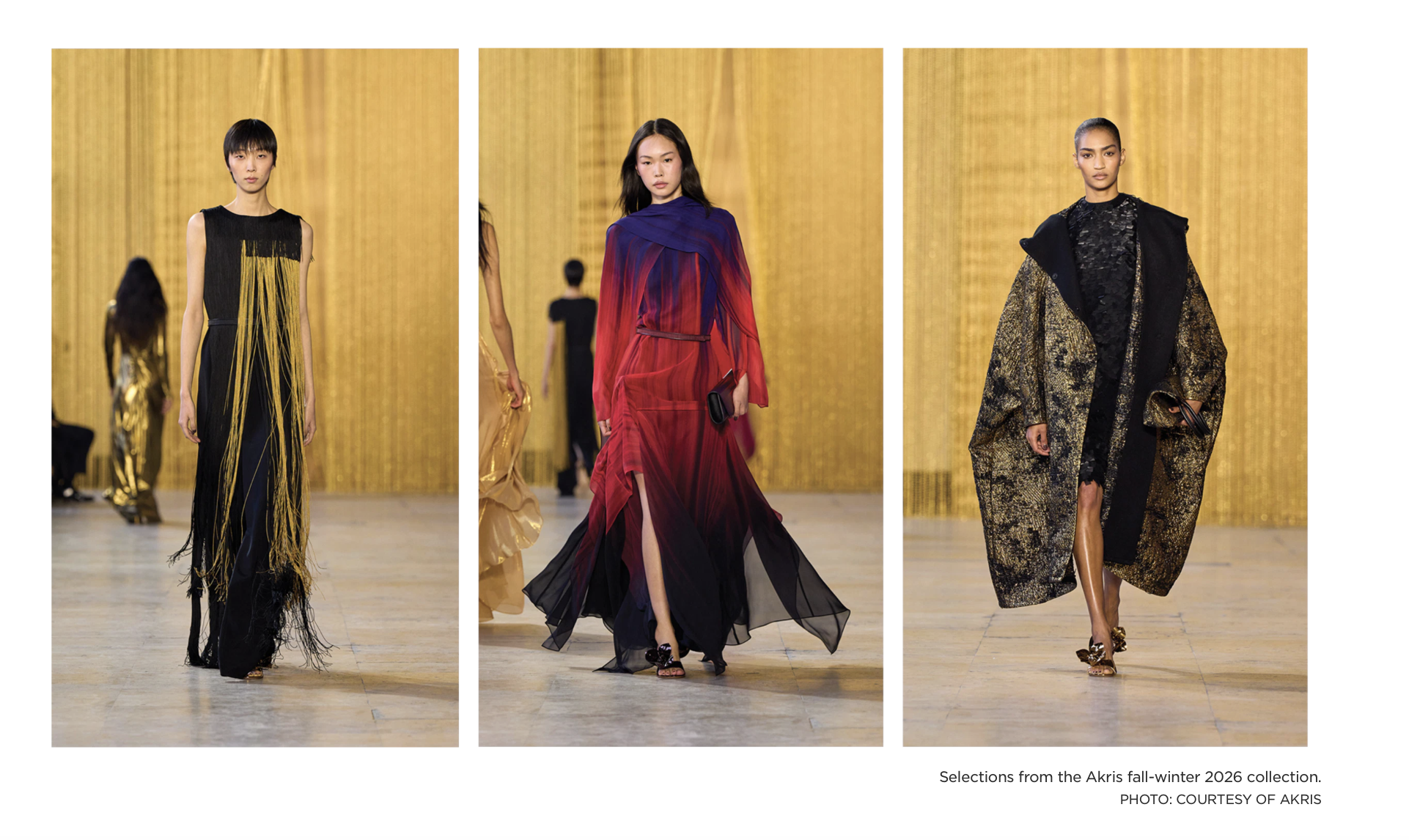 Olga de Amaral x Akris collab/Galerie
